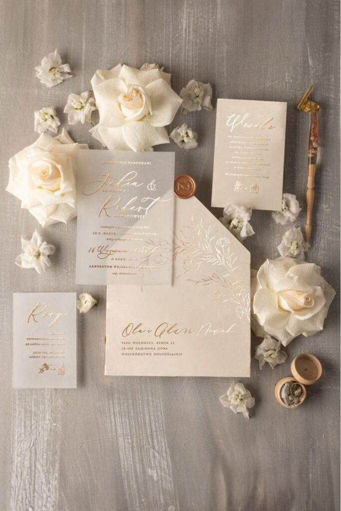 Invitaciones de matrimonio