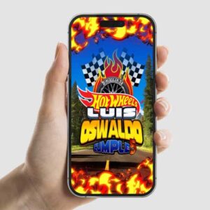 Invitación animada de Whoot wheels 1