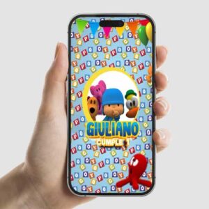 Invitación animada de Pocoyo