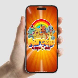 Invitación animada de Pokemón