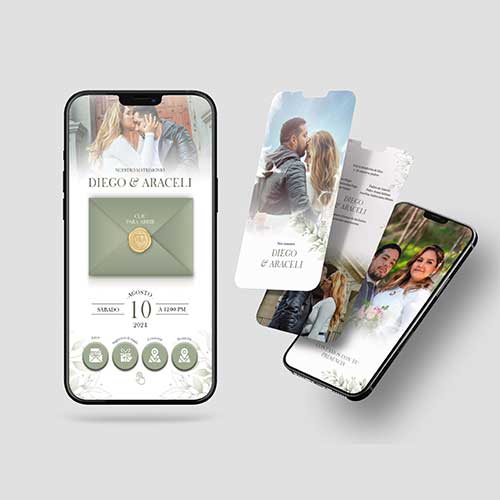Invitación Multiformato de bodas